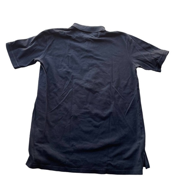 PHAT FARM Vintage Pique Polo Shirt Black 2XL Logo Preppy Hip Hop Oversized - Picture 9 of 10